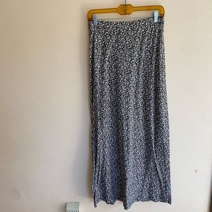Vintage Mossimo Supply Co. Floral Cotton Maxi Skirt